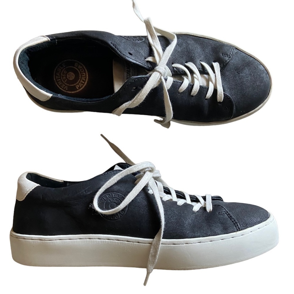Pataugas Veritable black/white lace up sneakers size 39